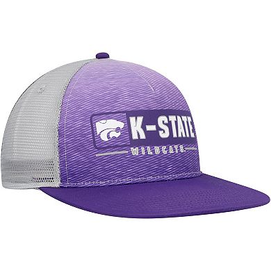 Men's Colosseum  Purple/Gray Kansas State Wildcats Snapback Hat