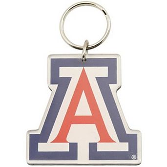 "WinCraft Arizona Wildcats 3.25"" x 2"" Premium Keychain"
