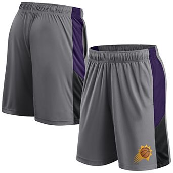 Men's Fanatics Gray Phoenix Suns Practice Performance Shorts