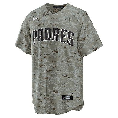 Men's Nike Camo San Diego Padres USMC Alternate Replica Team Jersey