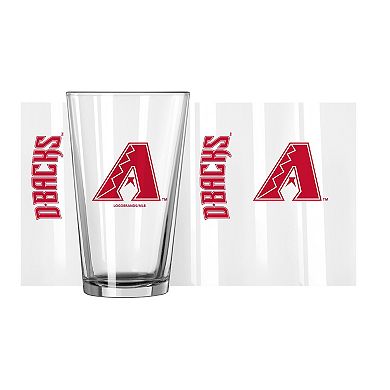 Arizona Diamondbacks 16oz. Team Wordmark Game Day Pint Glass