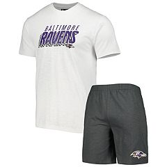 Men's Concepts Sport Purple/Black Baltimore Ravens Arctic T-Shirt