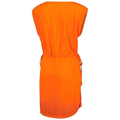 Women's G-III 4Her by Carl Banks Orange Denver Broncos G.O.A.T. Swimsuit Cover-Up