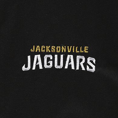 Men's Dunbrooke Black Jacksonville Jaguars Journey Workwear Tri-Blend Full-Zip Jacket