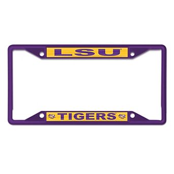 WinCraft LSU Tigers Chrome Color License Plate Frame