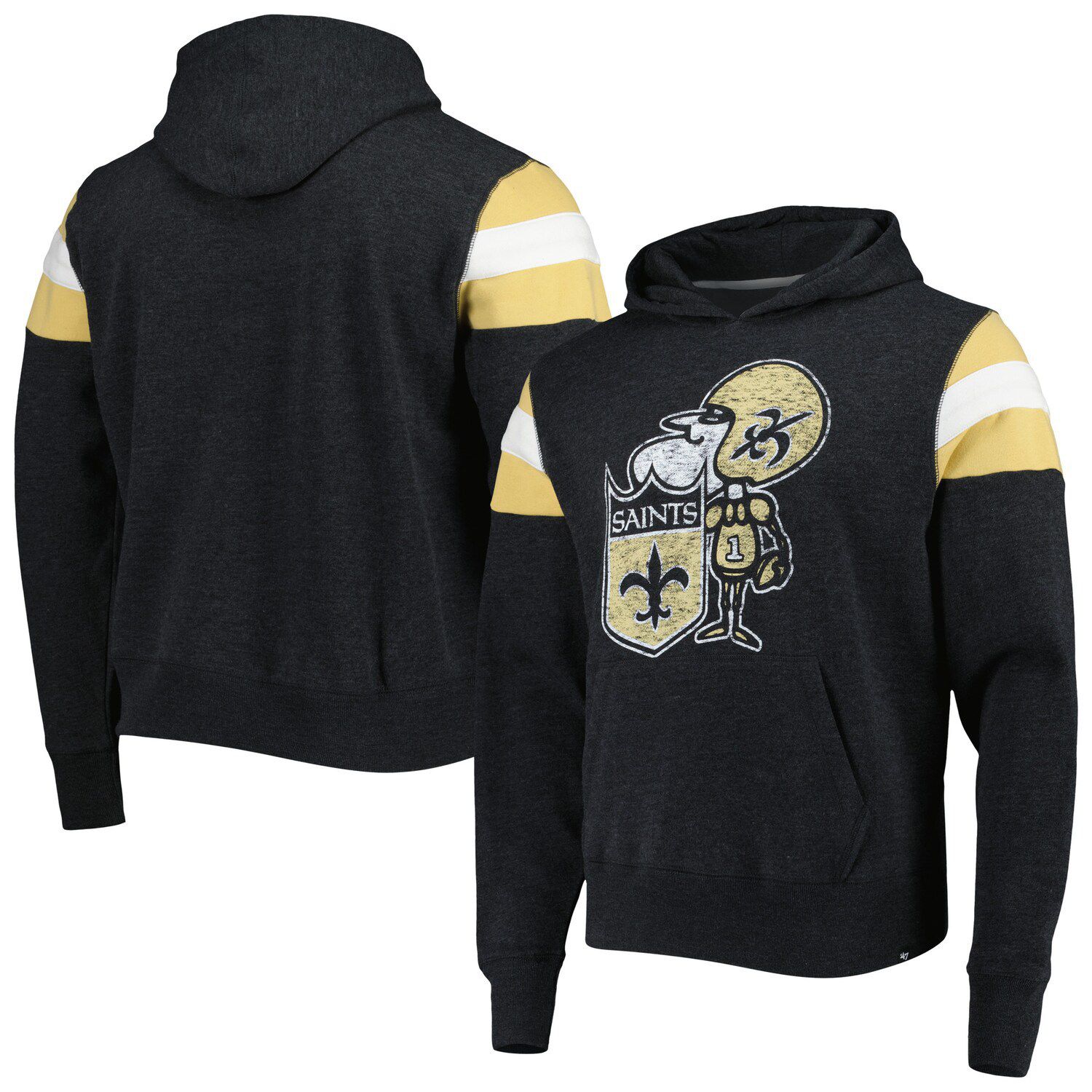 Nike Men's Surrey Legacy (NFL Los Angeles Rams) Pullover Hoodie Grey