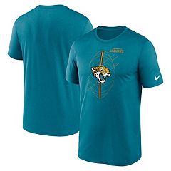 Men's Fanatics Branded Blue Carolina Panthers Textured Hashmark V-Neck  T-Shirt