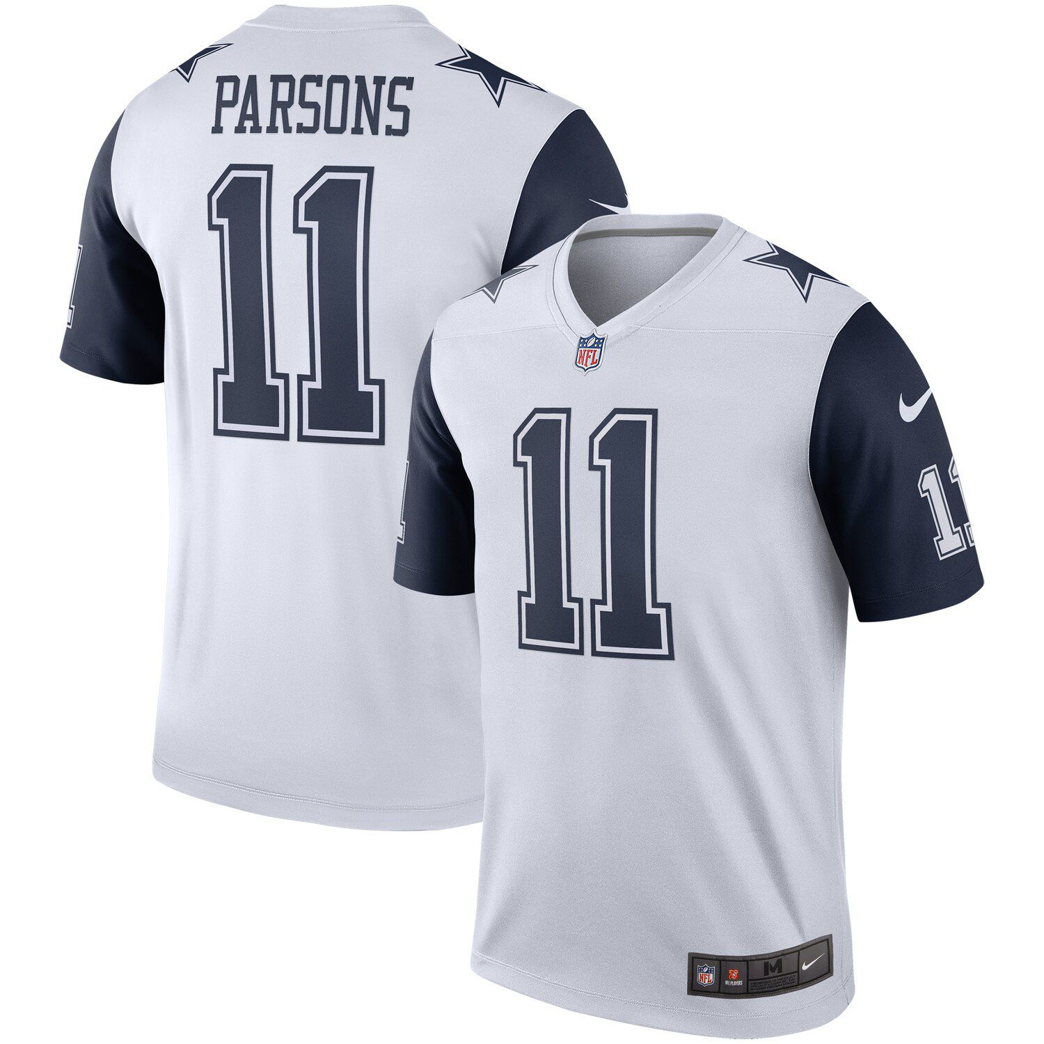 Men's Nike Micah Parsons Gray Dallas Cowboys Atmosphere Fashion Game Jersey Size: Medium