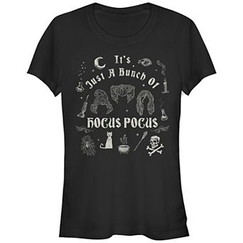 Disney's Hocus Pocus Juniors' It's a Bunch Doodles Fitted Graphic Tee