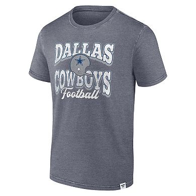 Men's Fanatics Branded Heather Navy Dallas Cowboys Force Out T-Shirt