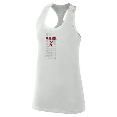 Women's Nike Gray Alabama Crimson Tide Game Time Tank Top