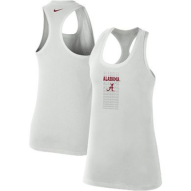 Women's Nike Gray Alabama Crimson Tide Game Time Tank Top