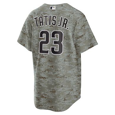 Men's Nike Fernando Tatis Jr. Camo San Diego Padres USMC Alternate Replica Player Jersey