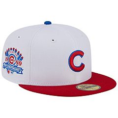 Men's Chicago Cubs '47 White Flag Flutter Hitch Snapback Hat