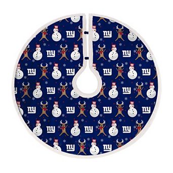 New York Giants Reindeer Tree Skirt