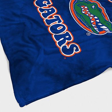 Florida Gators 60'' x 70'' Bubble Tie-Dye Flannel Sherpa Blanket