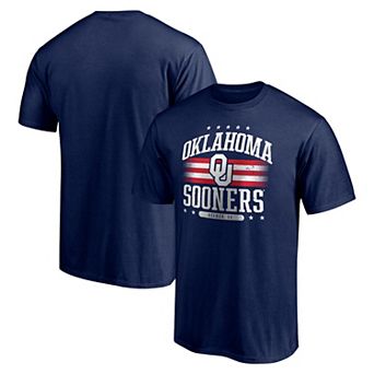 Men's Fanatics Branded Navy Oklahoma Sooners Americana T-Shirt