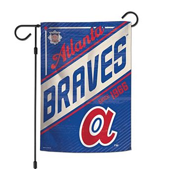 WinCraft Atlanta Braves Team 2-Sided 12'' x 18'' Garden Flag