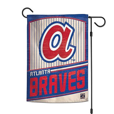 WinCraft Atlanta Braves Team 2-Sided 12'' x 18'' Garden Flag