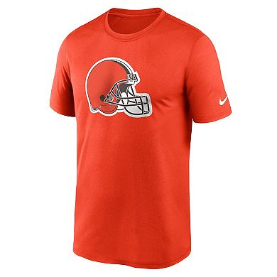 Men's Nike Orange Cleveland Browns Legend Logo Performance T-Shirt