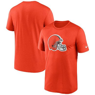 Men's Nike  Orange Cleveland Browns Legend Logo Performance T-Shirt