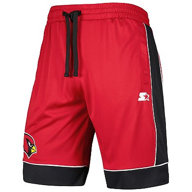 Men's Starter Cardinal Arizona Cardinals Fan Favorite Shorts