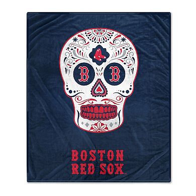 Boston Red Sox 60'' x 70'' Sugar Skull Fleece Blanket