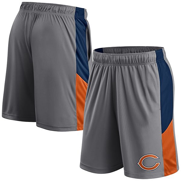 Men's Fanatics Branded Gray Chicago Bears Primary Logo Shorts