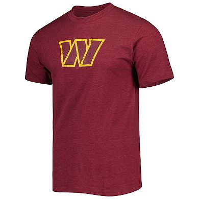 Men's Concepts Sport Burgundy/Charcoal Washington Commanders Meter T-Shirt & Shorts Sleep Set