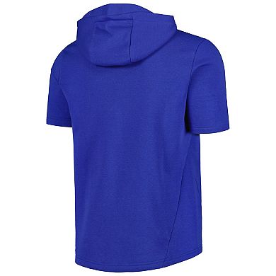 Men's Levelwear Royal New York Mets Recruit Full-Zip Short Sleeve Hoodie
