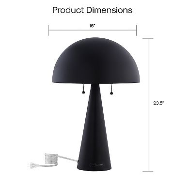 Lillee Table Lamp USB Charger