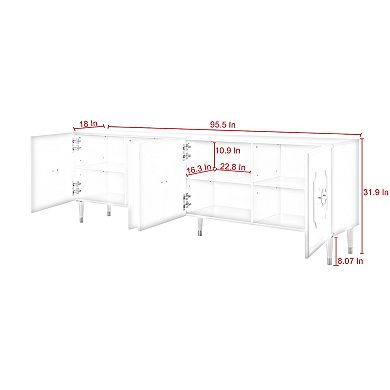 Pauhai Buffet 4 Doors