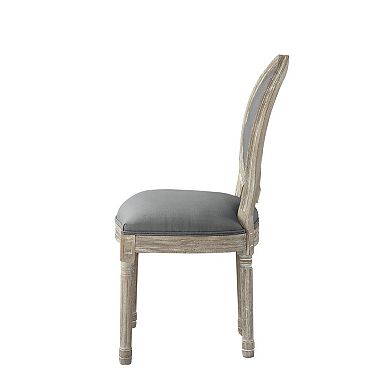 Felicia Dining Chair Armless, Upholstered