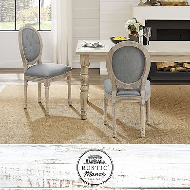 Felicia Dining Chair Armless, Upholstered