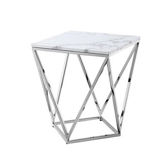 Isaan End Table MarbleTop