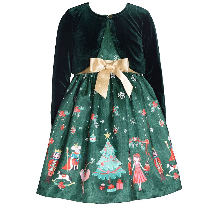 bonnie jean nutcracker christmas dress Baby & Toddler Girls & Cardigan this lovely dress from