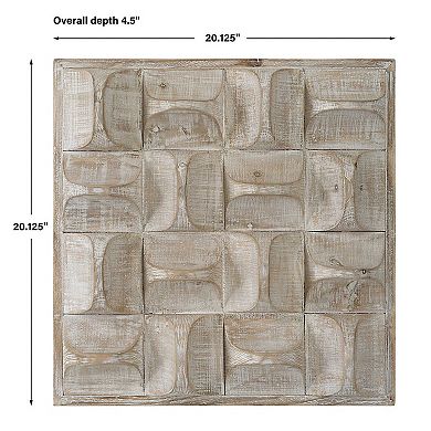 Uttermost Pickford Wood Wall Decor - Natural