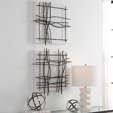 Genesis Metal Wall Decor 2-Piece Set