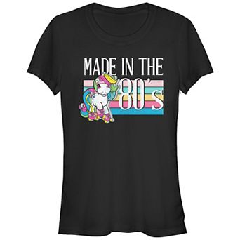 Juniors' My Little Pony Moonstone Made In The 80's Fitted Graphic Tee
