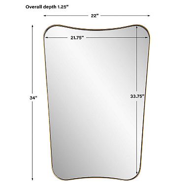 Belvoir Brass Mirror