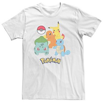 Big & Tall Pokemon First Generation Group Graphic Tee