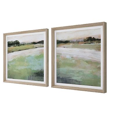 Uttermost Vivid Vista Framed Prints 2-Piece Set