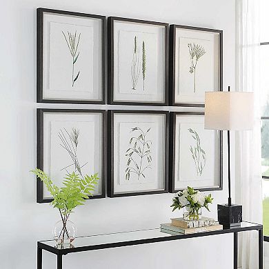 Uttermost Forest Finds Framed Prints 6-Piece Set