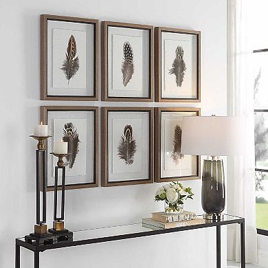 Birds Of A Feather Framed Prints 6-Piece Set
