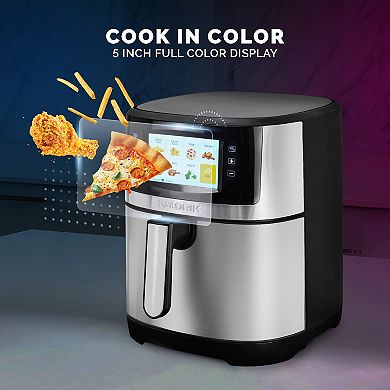 Kalorik VIVID 7 Quart Full Color Display Air Fryer