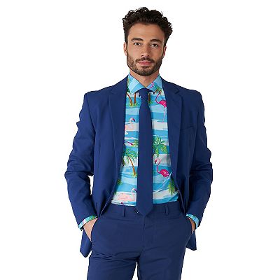 men's opposuits modern-fit dress shirt Glorious Green Men's Shirt
