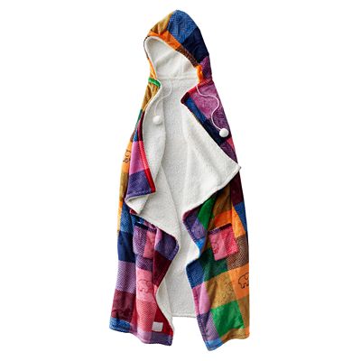 Juniors IVORY ELLA Sherpa Hoodie Blanket