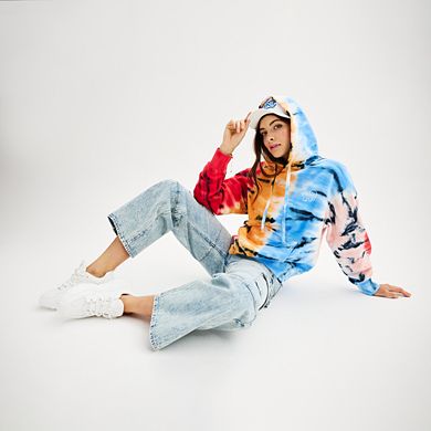 Juniors' IVORY ELLA Heritage Tie-Dye Hoodie