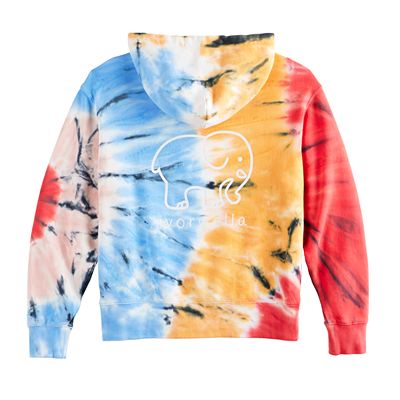 Ivory ella tie dye sweatshirt hotsell