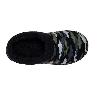 Boys Cuddl Duds® Fleece Lined Clog Slippers